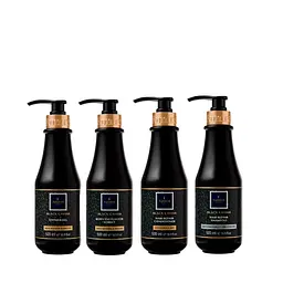 Набір Famirel Black Caviar — SPA-догляд та ефективний захист від лупи (086424, 086431, 086486, 086448)