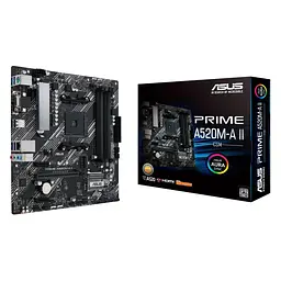 Материнська плата ASUS PRIME A520M-A II/CSM (PRIME A520M-A II/CSM) (Socket AM4, AMD A520, Micro-ATX) - мініатюра 6