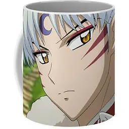 Кухоль GeekLand InuYasha Пес демон-охоронець Сещемару IY 02.01 330 мл білий - мініатюра 2