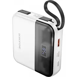 Зовнішній акумулятор Borofone BJ64 Distinct 10000mAh 22.5W White [123616] - мініатюра 2