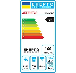 Пральна машина Ardesto WMI-7140 - мініатюра 7