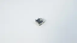 Роз'єм miniUSB MIJ019 для планшета телефону (5 pin 4 fixed foot) - мініатюра 3