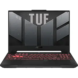 ASUS Ноутбук TUF Gaming A17 FA707NUR-HX052 17.3" FHD IPS, AMD R7-7435HS, 16GB, F512GB, NVD4050-6, noOS, Сірий