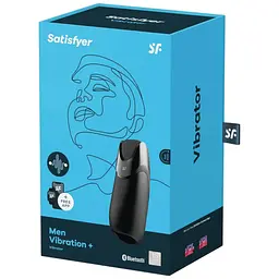 Смарт-мастурбатор з вібрацією Satisfyer Men Vibration+, 2 мотори, 14 режимів, водонепроникний