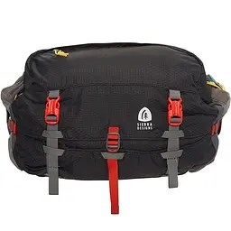 Сумка поясна Sierra Designs Flex Lumbar 7-10 л Чорний-Червоний - мініатюра 4
