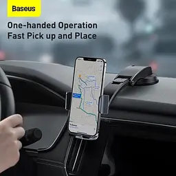 Тримач BASEUS Easy Control Clamp Car Mount Holder (A Set) (SUYK000001) - мініатюра 7