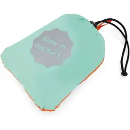 Курточка для собак AiryVest Lumi двостороння, світиться в темряві, L55, салатово-помаранчева - мініатюра 2