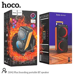 Портативна акустика Hoco DS42 PLUS Sounding BT speaker бездротова - мініатюра 5