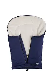 Зимовий конверт Nuvita 9845 Carryon, темно-синій з бежевим (NV9845CARRYONNAVYBLUE) - мініатюра 7