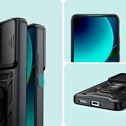 Панель BeCover Military для Xiaomi 13T/13T Pro Black (710557) - мініатюра 4