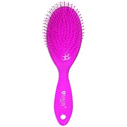 Щітка для волосся масажна Salon 6803 A SL Рожева