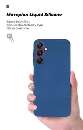 Чехол ArmorStandart ICON для Samsung A25 5G (A256) Dark Blue (ARM69657) - мініатюра 7