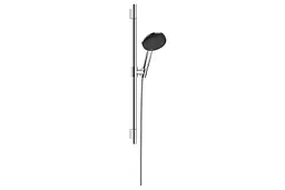 Душовий гарнітур Hansgrohe Raindance Alive Select S EcoSmart зі стійкою Unica S Puro 65 chrome 24602000