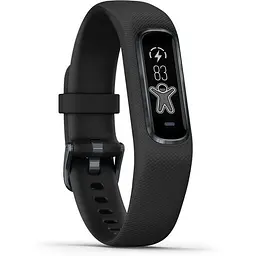 Спортивний годинник Garmin Vivosmart 4 Black with Midnight Hardware (010-01995-00)