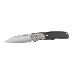 Нож складной туристический SRM Medal 259L-AK (8.1 см) 14C28N/алюминий 6063, дерево, черно-серый - миниатюра 2
