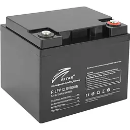 Акумулятор Ritar LiFePO4 12V (12.8V/50Ah/640Wh) (R-LFP 12.8V 50Ah) [168177]