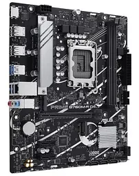 Материнська плата LGA1700, Asus PRIME B760M-R D4, B760, 2xDDR4, Int.Video(CPU), 4xSATA3, 2xM.2, 1xPCI-E 4.0 x16, 2xPCI-E 4.0 x1, Realtek 7.1, Realtek 2.5Gb, 6xUSB3.2/6xUSB2.0, HDMI, MicroATX - мініатюра 3
