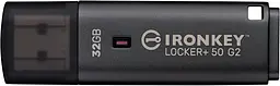 Kingston Накопичувач Kingston 32GB USB 3.2 Type-A Gen1 IronKey Locker+ 50 G2 - мініатюра 2
