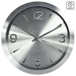 Годинник настінний Technoline 634911 Metal Silver (634911) - мініатюра 2