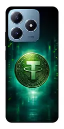 TPU чохол Demsky Usdt для Realme C63 4G