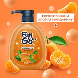 Рідке мило для рук Fun&Go Tangerine 300 мл - мініатюра 3
