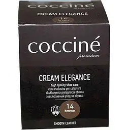 Крем в банці COCCINE коричневий 50мл ELEGANCE + губка