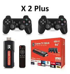Консоль ігрова приставка до телевізора Game TV Stick X2 Plus 64Gb 8K HDR 5G з бездротовими джойстиками та пультом керування Android - мініатюра 6