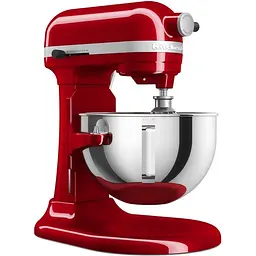Кухонна машина KitchenAid Heavy Duty 5KSM55SXXEER з підйомною чашею 5.2 л червона (5KSM55SXXEER) - мініатюра 4