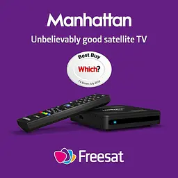 ТБ приставка Manhattan SX Freesat HD Box, чорний Б/в - мініатюра 5