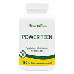 Вітаміни та мінерали NaturesPlus Power Teen 180 вегатаблеток