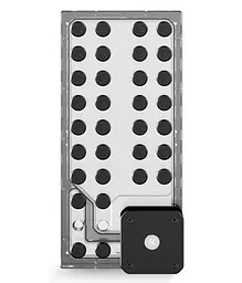 Резервуар для СРО Ekwb EK-QuantumX Loophole Distroplate D5 PWM - Black (3831109908440) (3831109908440) - мініатюра 3