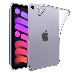 Силіконовий чохол бампер Primolux Silicone для планшета Apple iPad Mini 6 / Apple iPad Mini 7 Clear - мініатюра 2