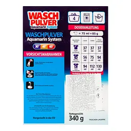 Пральний порошок Wasch Pulver Color для кольорових речей 340 г (041-1062) - мініатюра 4