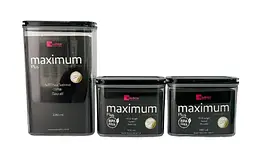 Набір акрилових контейнерів Motek Max Plus 3 шт з кришкою (1,1 л + 2,25 л + 1,1 л) (MAXP-SET 2) - мініатюра 4