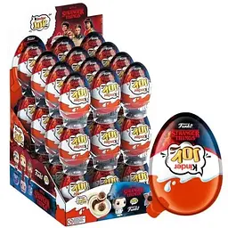 Комплект Kinder Joy 20  шт Дивні Дива Funko Netflix Stranger Things по 20 г