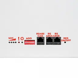 Акумулятор LogicPower LiFePO4 51,2V - 230 Ah (11776Wh) (BMS SP 200A/100А) RM RS485/CAN LCD WH - мініатюра 5