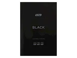 Картон кольоровий ZIBI 10 аркушів BLACK, А4, 10 кол. 230 г/м2, KIDS Line ZB.1950-01