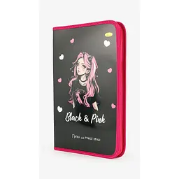 Папка для ручного труда Апельсин АП-1002 BLACK AND PINK А4 Разноцветный