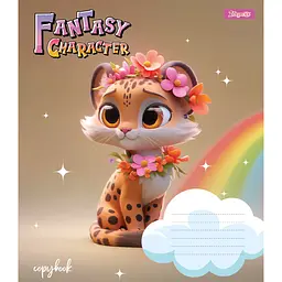 Набір зошитів 1 Вересня Fantasy Character А5 в косу лінію 12 аркушів 25 шт. (768050) - мініатюра 4