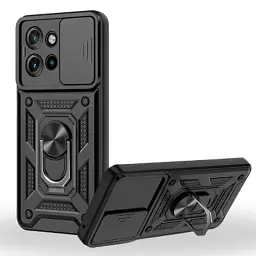 Чохол до мобільного телефона BeCover Military Motorola Edge 60 Neo Black (715526) - мініатюра 2
