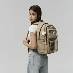 Рюкзак шкільний Yes TS-43L Miffy 43х30х16 см бежевий (550340) - мініатюра 6