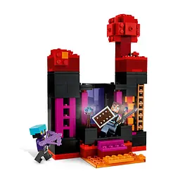 Конструктор LEGO Minecraft Вежа Ендермена 867 деталей (21279) - мініатюра 5