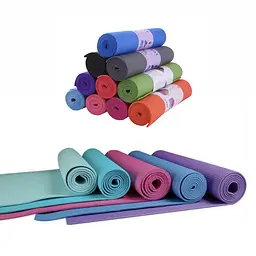 Килимок для йоги та фітнесу "Fitness Yoga Mat" TI-0509-03 колір в асортименті 4 мм