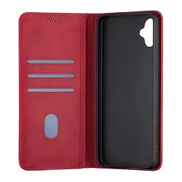 Чохол-книжка Premium Samsung A05 (A055) Dark Red - мініатюра 2