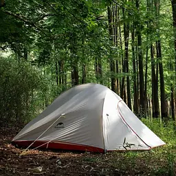 Надлегкий тримісний намет з футпринтом Naturehike Cloud Up 3 Updated NH18T030-T 210T (Зелений) - мініатюра 8
