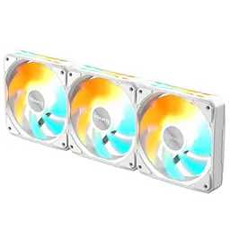 Вентилятор Gigabyte EZ Chain Fan 120 Ice 3-Pack Білий (GP-GBT EZFAN1203 ICE)