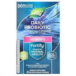 Пробіотики та пребіотики Fortify Women's Probiotic 30 Billion, 30 капсул Nature's Way vit0000110