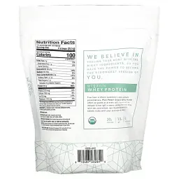 Сироватковий протеїн Dr. Mercola Whey Protein оригінальний 382.5 г - мініатюра 2