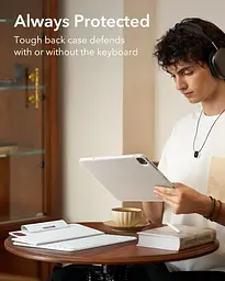 Чохол із клавіатурою ESR для iPad Pro 11 дюймів (1ª, 2ª, 3ª, 4ª покоління) та iPad Air (4ªª, 5ª покоління), знімний магнітний - мініатюра 3