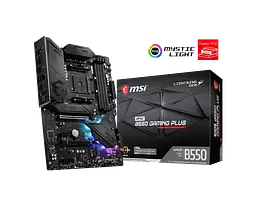 Материнська плата MSI MPG B550 Gaming Plus Socket AM4 (MPG B550 GAMING PLUS) - мініатюра 4